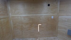 8.5×20 Charcoal Blackout Trim VNose Hybrid Enclosed Trailer Roof (2) 3500lb Axles 50 AMP Electrical Package - Image 19