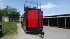 8.5′ X 30′ Hybrid Enclosed Drone Trailer and Equipment Hauler - Image 2