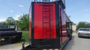 8.5′ X 30′ Hybrid Enclosed Drone Trailer and Equipment Hauler - Image 3