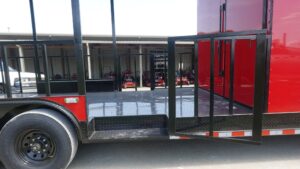 8.5′ X 30′ Hybrid Enclosed Drone Trailer and Equipment Hauler - Image 15