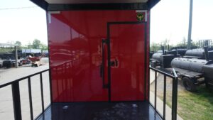 8.5′ X 30′ Hybrid Enclosed Drone Trailer and Equipment Hauler - Image 11