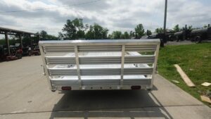 6.4′ x 16′ All Aluminum Utility Trailer Dual Axle Straight Deck 7K GVWR - Image 8