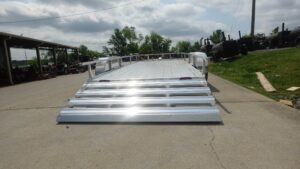 6.4′ x 16′ All Aluminum Utility Trailer Dual Axle Straight Deck 7K GVWR - Image 12