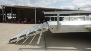 6.4′ x 16′ All Aluminum Utility Trailer Dual Axle Straight Deck 7K GVWR - Image 13