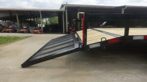 7×16 Dovetail Utility Trailer with Side Gate (2) 3500lb Axle 7k GVWR - Image 11