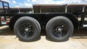 7×20 Heavy Duty Dovetail Utility Trailer Side Baskets (2) 5,200lb Axles Brakes - Image 17