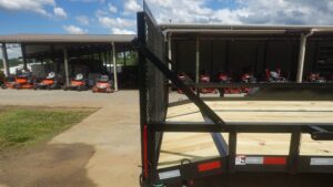 7×20 Heavy Duty Dovetail Utility Trailer Side Baskets (2) 5,200lb Axles Brakes - Image 5