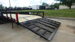 7×20 Heavy Duty Dovetail Utility Trailer Side Baskets (2) 5,200lb Axles Brakes - Image 16
