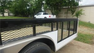 8.5×20 White Enclosed Hybrid Utility Trailer (2) 7,000lb Axles - Image 6