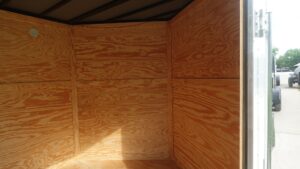 8.5×20 White Enclosed Hybrid Utility Trailer (2) 7,000lb Axles - Image 13