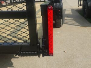 7×20 Heavy Duty Straight Deck Utility Trailer (2) 5,200lb Axles With (2) Side Gates 10K GVWR - Image 13