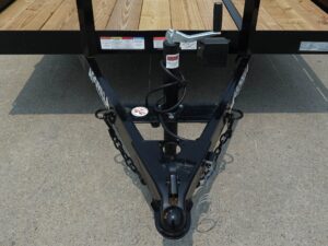 7×20 Heavy Duty Dovetail Utility Trailer (2) 5,200lb Axles with Brakes 10k GVWR - Image 15