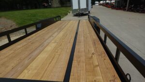 7×20 Heavy Duty Dovetail Utility Trailer (2) 5,200lb Axles with Brakes 10k GVWR - Image 16
