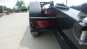 7×20 Gooseneck Equipment Trailer (2) 7K Axles with Brakes & Mini King Kong Ramps 14K GVWR - Image 11