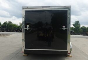 7X12 V-Nose Enclosed Cargo Trailer (2) 3,500LB Axles - Image 6