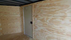 7X12 V-Nose Enclosed Cargo Trailer (2) 3,500LB Axles - Image 16