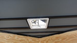 8.5×12 Black V-Nose Enclosed Trailer with Elect Pkg (2) 3500lb Axles Storage - Image 19