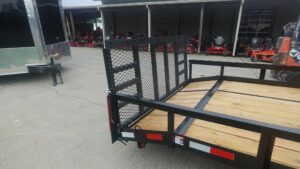 7×20 Heavy Duty Dovetail Utility Trailer (2) 5,200lb Axles with Brakes 10k GVWR - Image 10