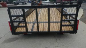 7×20 Heavy Duty Dovetail Utility Trailer (2) 5,200lb Axles with Brakes 10k GVWR - Image 11
