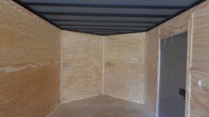8.5X24 Black Enclosed Trailer (2) 5,200lb Axles Escape Door - Image 19