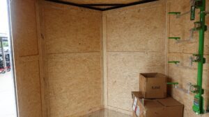 7×20 Black Hybrid Enclosed Trailer ATP Floor (2) 7K Axles - Image 34