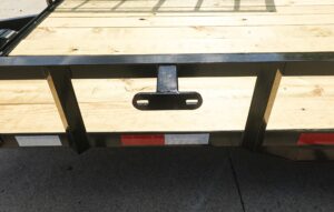7×20 Dovetail Utility Trailer with Side Gate (2) 3,500lb Axles 7K GVWR - Image 21