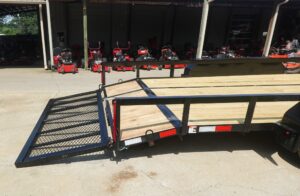 7×20 Dovetail Utility Trailer with Side Gate (2) 3,500lb Axles 7K GVWR - Image 13