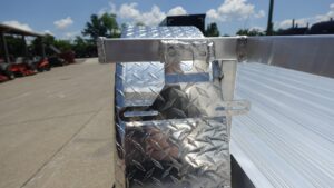 5′ x 10′ Aluminum Utility Trailer W Gate and Mag Wheels 3500lb Axle - Image 14