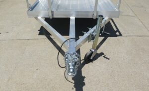 5′ x 10′ Aluminum Utility Trailer W Gate and Mag Wheels 3500lb Axle - Image 13