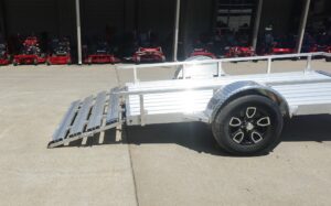 5′ x 10′ Aluminum Utility Trailer W Gate and Mag Wheels 3500lb Axle - Image 11