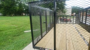 6.4×16 Dovetail Utility Trailer with 4ft Mesh Side (2) 3,500lb Axles - Image 18