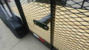 6.4×16 Dovetail Utility Trailer with 4ft Mesh Side (2) 3,500lb Axles - Image 17