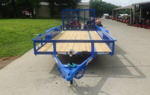 6.4×14 Straight Deck Off Road ATV/UTV Utility Trailer (2) 3,500lb Axles - Image 15