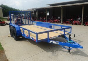 6.4×14 Straight Deck Off Road ATV/UTV Utility Trailer (2) 3,500lb Axles - Image 16