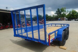 6.4×14 Straight Deck Off Road ATV/UTV Utility Trailer (2) 3,500lb Axles - Image 19