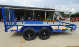 6.4×14 Straight Deck Off Road ATV/UTV Utility Trailer (2) 3,500lb Axles - Image 20