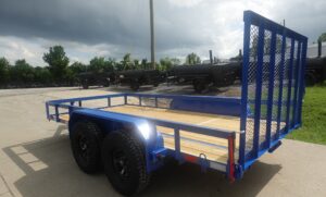 6.4×14 Straight Deck Off Road ATV/UTV Utility Trailer (2) 3,500lb Axles - Image 21