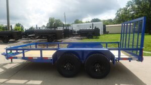 6.4×14 Straight Deck Off Road ATV/UTV Utility Trailer (2) 3,500lb Axles - Image 22