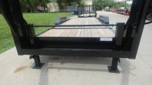 7×20 Gooseneck Tilt Car Hauler Trailer (2) 7K Drop Axles with Brakes 14K GVWR - Image 15