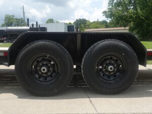 7×20 Gooseneck Tilt Car Hauler Trailer (2) 7K Drop Axles with Brakes 14K GVWR - Image 16