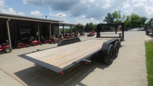 7×20 Gooseneck Tilt Car Hauler Trailer (2) 7K Drop Axles with Brakes 14K GVWR - Image 6