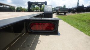 7×20 Gooseneck Tilt Car Hauler Trailer (2) 7K Drop Axles with Brakes 14K GVWR - Image 21