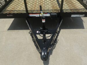 7×20 Heavy Duty Straight Deck Utility Trailer 4ft Mesh Sides (2) 5,200lb Axles - Image 18