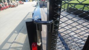 6.4×18 Utility Trailer with 2FT Mesh Sides & Gate (2) 3,500LB Axles GVWR 7K - Image 14