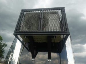 8.5×30 Black Enclosed 2-5200lb Axles 9′ Interior Height with Winch - Image 15