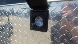 8.5×30 Black Enclosed 2-5200lb Axles 9′ Interior Height with Winch - Image 18