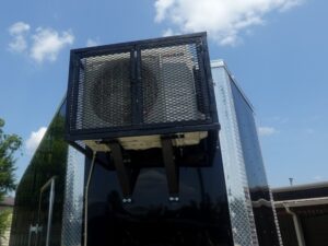 8.5×30 Black Enclosed 2-5200lb Axles 9′ Interior Height with Winch - Image 13