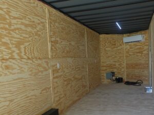 8.5×30 Black Enclosed 2-5200lb Axles 9′ Interior Height with Winch - Image 28