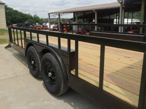 8.5×24 Black W/Black Out Hybrid Enclosed Trailer V-Nose (2) 7,000lb With Rails - Image 22