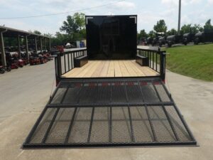 8.5×24 Black W/Black Out Hybrid Enclosed Trailer V-Nose (2) 7,000lb With Rails - Image 10